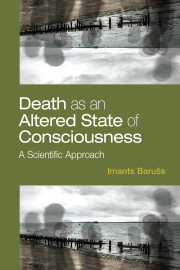 Cover of Death as an Altered State of Consciousness