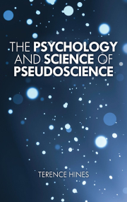 Cover of The Psychology and Science of Pseudoscience